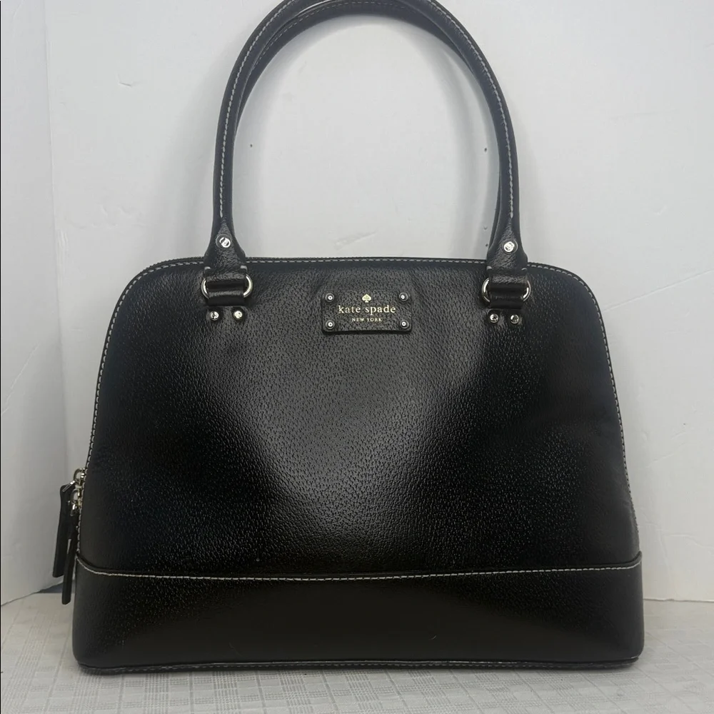 Kate Spade Black Wellesley Rachelle Satchel